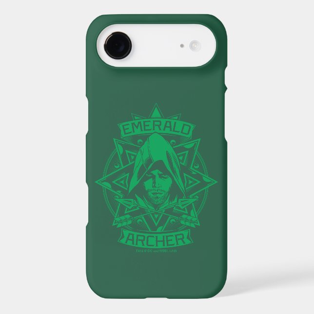 Arrow | Emerald Archer Graphic Case-Mate Samsung Galaxy Case (Back)
