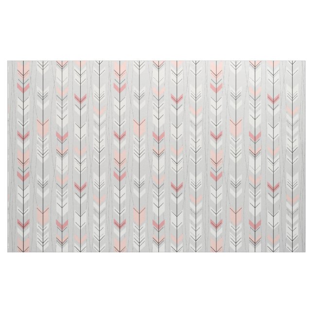 Arrow Feathers Vertical Fabric (Yard)