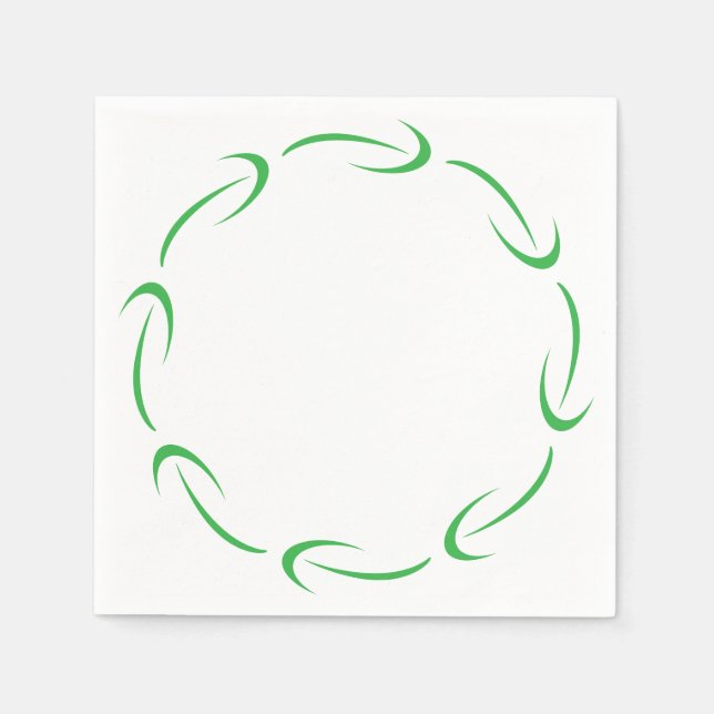 Arrow Frame Napkins (Front)