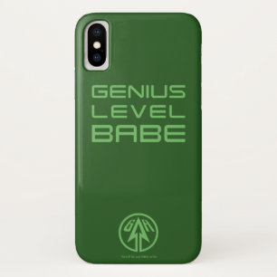 Arrow Genius Level Babe iPhone X Case