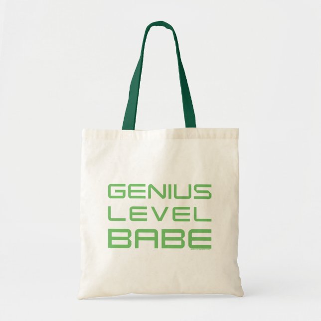 Arrow | Genius Level Babe Tote Bag (Front)