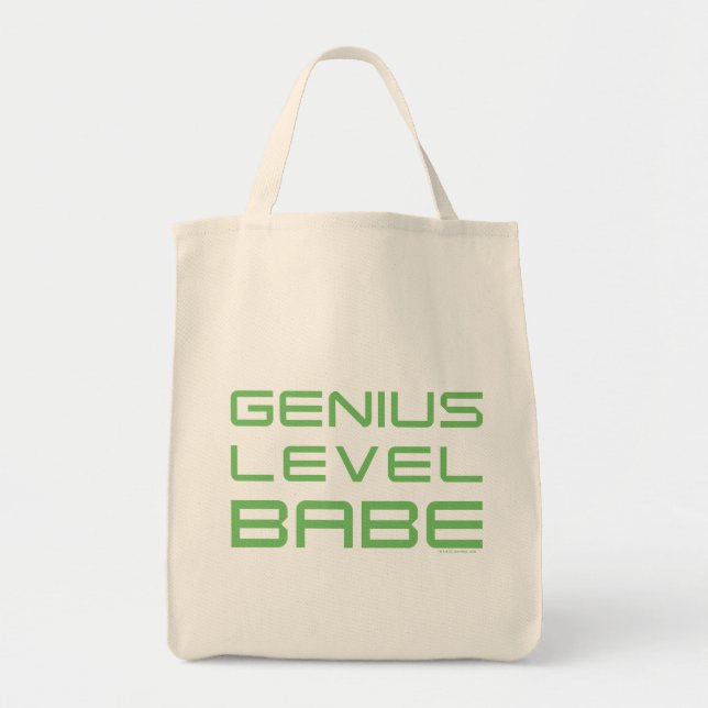 Arrow | Genius Level Babe Tote Bag (Front)
