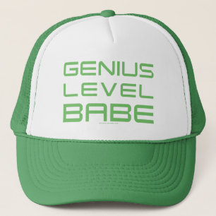 Arrow   Genius Level Babe Trucker Hat