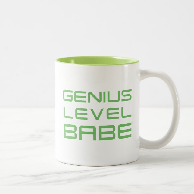 Arrow | Genius Level Babe Two-Tone Coffee Mug (Right)