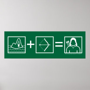 Arrow   Green Arrow Equation Poster