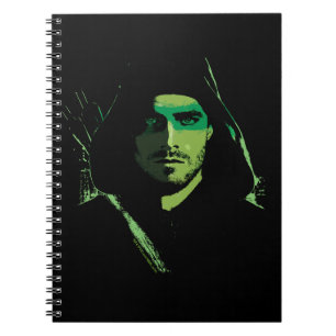 Arrow Green Arrow Green Stylised Cutout Notebook