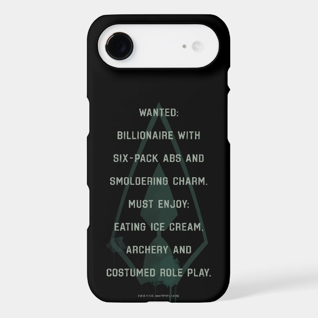 Arrow | Green Arrow Parody Wanted Post Case-Mate Samsung Galaxy Case (Back)