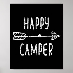 Arrow Happy Camper Accessories Kids Boho Clothes C Poster