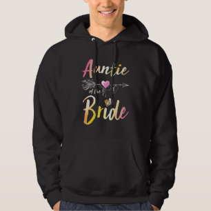 Arrow Hearts Happy Wdding Day To Me You Auntie Of Hoodie