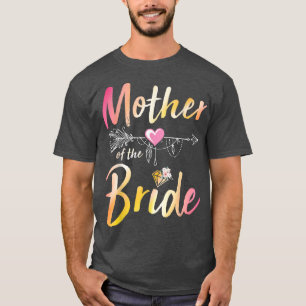Arrow Hearts Happy Wdding Day To Me You Mother Of  T-Shirt