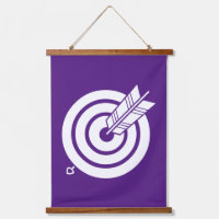 Arrow hit a round target