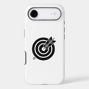 Arrow hit a round target  iPhone 15 Pro Cases