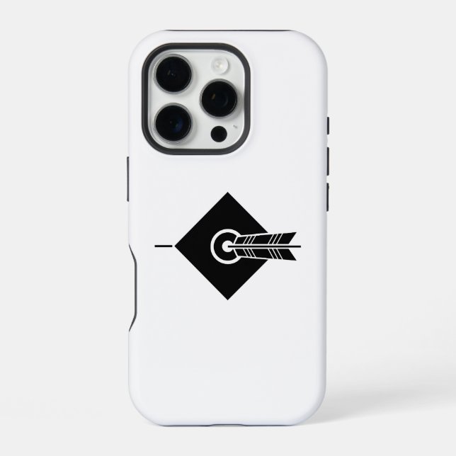 Arrow hit target iPhone 16 Pro Cases (Back)