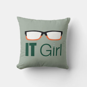 Arrow   IT Girl Glasses Graphic Cushion