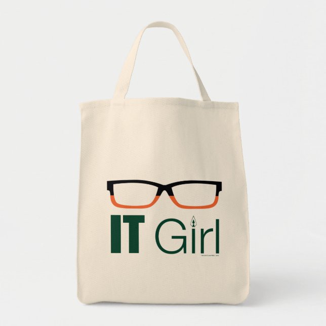 Arrow | IT Girl Glasses Graphic Tote Bag (Front)