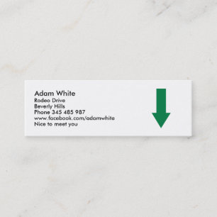 Arrow Mini Business Card