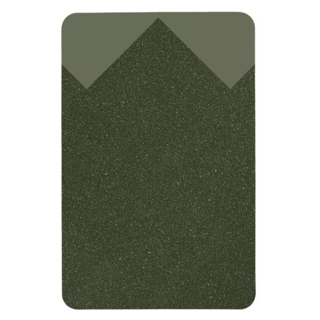 Arrow Moss Green Custom Magnet – Customisable (Vertical)