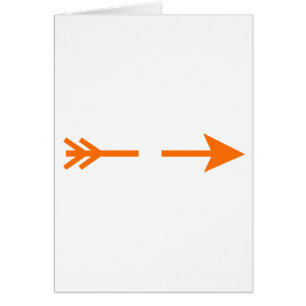 Arrow Orange Broken The MUSEUM Zazzle Gifts