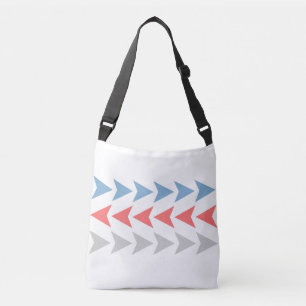Arrow Pattern Crossbody Bag