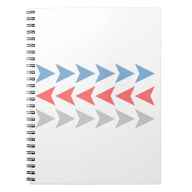 Arrow Pattern Notebook (Front)