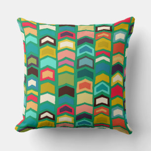 arrow pop green cushion