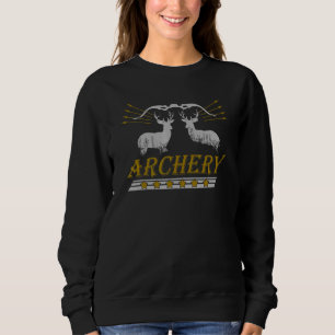 Arrow & Sports Bow Archery In Parcours 1 Sweatshirt