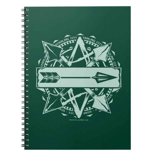 Arrow | Starling City Arrow Badge Notebook (Front)