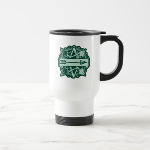 Arrow   Starling City Arrow Badge Travel Mug