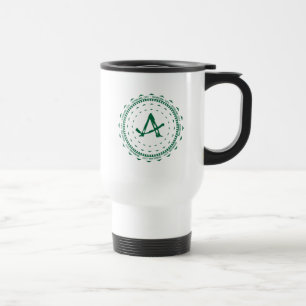 Arrow   Starling City Arrow Logo Travel Mug