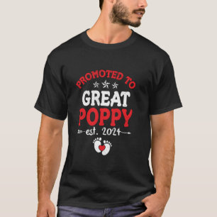 Arrow Stars Heart Baby Feet Promoted To Great Popp T-Shirt