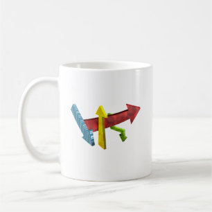 Arrow Symbols Design Modern Graphic & Geometric Coffee Mug