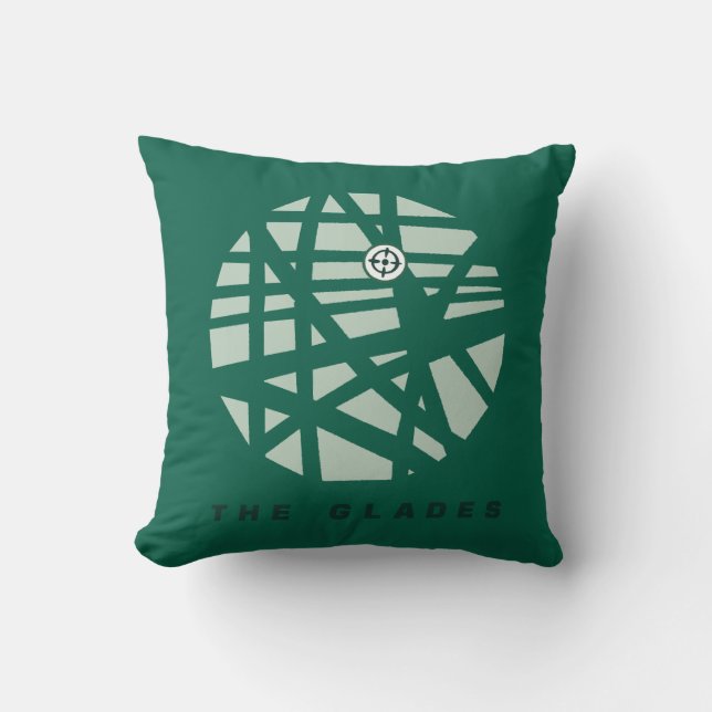Arrow | The Glades City Map Cushion (Front)