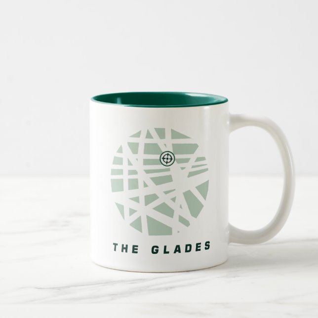 Arrow | The Glades City Map Two-Tone Coffee Mug (Right)