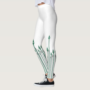 Arrow   Vertical Arrows Graphic Leggings