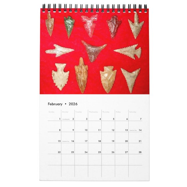 ARROWHEAD COLLECTION CALENDAR (Feb 2026)