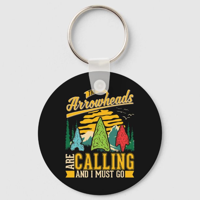 Arrowhead Hunting Arrowhead Hunter  Key Ring (Front)