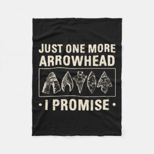 Arrowhead Hunting Arrowheads Fleece Blanket