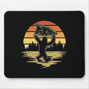 Arrowhead Hunting Bigfoot Arrowhead Hunter Mouse Pad