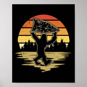 Arrowhead Hunting Bigfoot Arrowhead Hunter  Poster