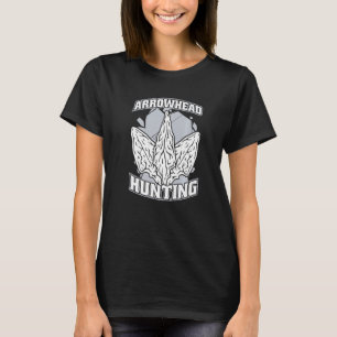 Arrowhead Hunting Flint Artefact Rocks Arrowhead C T-Shirt