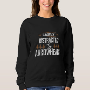 Arrowhead Hunting Hunter Artifact Collector Appare Sweatshirt