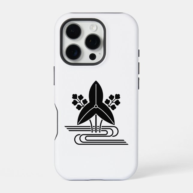 Arrowhead & water iPhone case (Back)