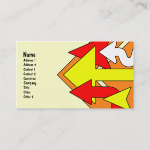 Arrows Business Card