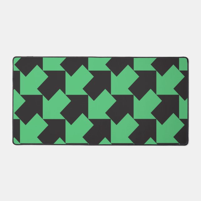 Arrows Emerald Green Colour Desk Mat (Front)
