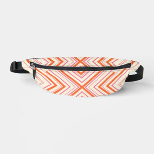 Arrows in Pink, Orange and Cream Bum Bags