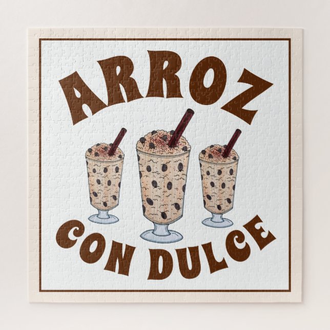 Arroz con Dulce Puerto Rican Coconut Rice Pudding Jigsaw Puzzle (Vertical)