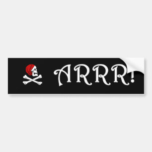 ARRR! BUMPER STICKER