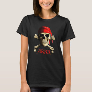 Arrr Talk Like A Pirate Jolly Roger T-Shirt