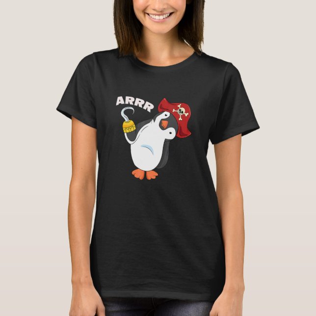 Arrr Zoo Animal Boy Girl Zoologist Zookeeper Pirat T-Shirt (Front)
