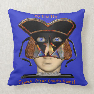 Arrrgh! Kids Guardian Pirate (Personalised) Cushion